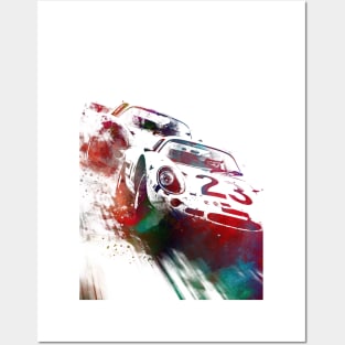 Racing car #racing #sport Posters and Art